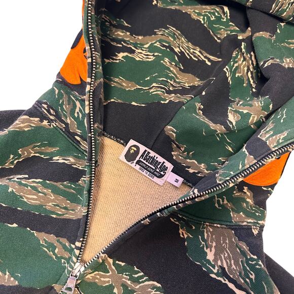 M Bape Tiger Camo Tiger Hoody Funthera - Picture 5 of 7
